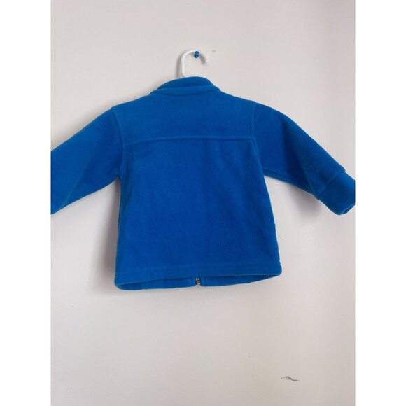 Columbia Fleece Steens Mountain Toddler Bright Indigo Blue Jacket - Picture 4 of 6